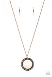 Paparazzi Necklace - Run Out Of RODEO - Copper
