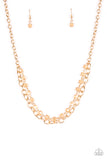 Paparazzi Necklace - Block Party Princess - Gold