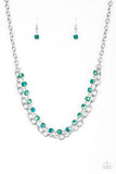 Paparazzi Necklace - Block Party Princess - Green