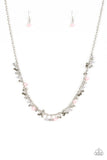Paparazzi Necklace - Sailing The Seven Seas - Pink