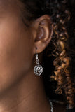 Paparazzi Necklace - Rosy Rosette - Silver