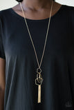 Paparazzi Necklace - The Penthouse - Gold