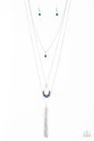 Paparazzi Necklace - Be Fancy - Blue