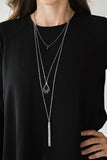 Paparazzi Necklace - Be Fancy - Blue
