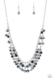 Paparazzi Necklace - So In Season - Blue