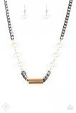 Paparazzi Necklace - All About Attitude - Black