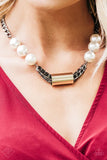 Paparazzi Necklace - All About Attitude - Black