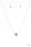 Paparazzi Necklace - Pristinely Pasadena - White