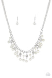 Paparazzi Necklace - Regal Refinement - White
