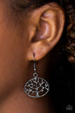 Paparazzi Earring - Dream TREEHOUSE - Black