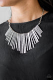 Paparazzi Necklace - Welcome To The Pack - Silver