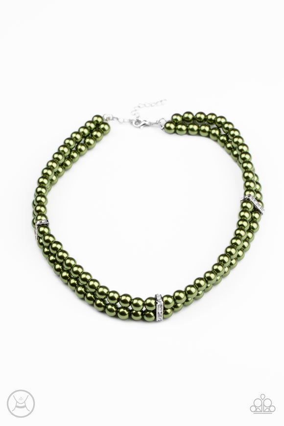 Paparazzi Necklace - Put On Your Party Dress - Green