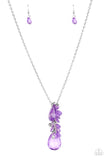 Paparazzi Necklace - Summer Solo - Purple
