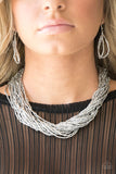 Paparazzi Necklace - The Speed of STARLIGHT - Silver