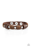 Paparazzi Bracelet - Road Burner - Brown