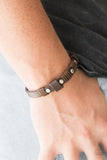 Paparazzi Bracelet - Road Burner - Brown