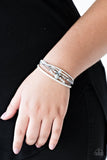 Paparazzi Bracelet - Take A SPACEWALK - Silver