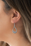 Paparazzi Earring - Raindrop Radiance - White