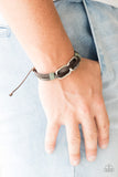 Paparazzi Bracelet - MOUNTAINEER Time Zone - Green