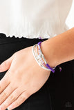 Paparazzi Bracelet - Take A SPACEWALK - Purple
