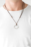 Paparazzi Necklace - Go To Your ROAM! - Brown