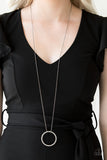 Paparazzi Necklace - Center Of Attention - Black