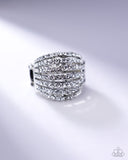 Paparazzi Ring - Blinding Brilliance - White