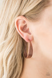 Paparazzi Earring - HOOP and Holler - Copper