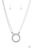 Paparazzi Necklace - Razzle Dazzle - White
