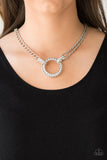 Paparazzi Necklace - Razzle Dazzle - White