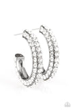 Paparazzi Earring - Dont Mind The STARDUST - Black