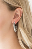 Paparazzi Earring - Dont Mind The STARDUST - Black