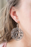 Paparazzi Earring - Choose To Sparkle - Black