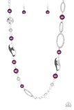 Paparazzi Necklace - All About Me - Purple