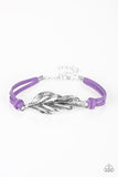 Paparazzi Bracelet - Faster Than FLIGHT - Purple