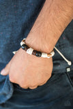 Paparazzi Bracelet - Back In The Backwoods - Black