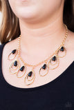 Paparazzi Necklace - Rustic Ritz - Gold