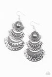 Paparazzi Earring - Impressively Empress - Silver