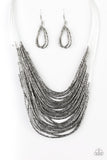 Paparazzi Necklace - Catwalk Queen - Black