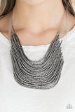 Paparazzi Necklace - Catwalk Queen - Black