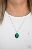 Paparazzi Necklace - Definitely Duchess - Green