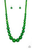 Paparazzi Necklace - Effortlessly Everglades - Green