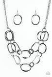 Paparazzi Necklace - Circus Chic - Black