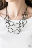Paparazzi Necklace - Circus Chic - Black
