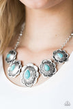 Paparazzi Necklace - Too Many Chiefs - Blue