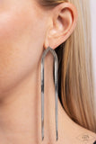 Paparazzi Earring - Very Viper - Silver