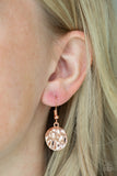 Paparazzi Necklace - A Daring DISCovery - Copper
