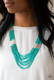 Paparazzi Necklace - Let It BEAD - Blue