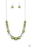 Paparazzi Necklace - Take Note - Green