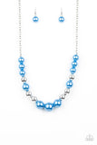 Paparazzi Necklace - Take Note - Blue